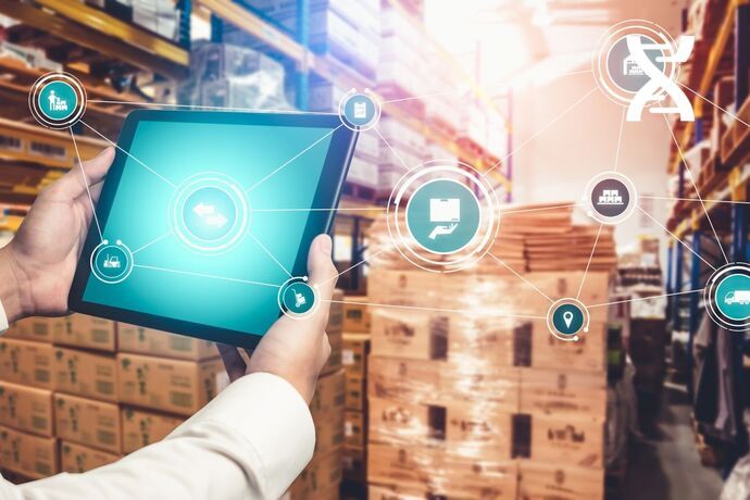 The WMS optimizes every process in the warehouse. The WMS optimizes every process in the warehouse.