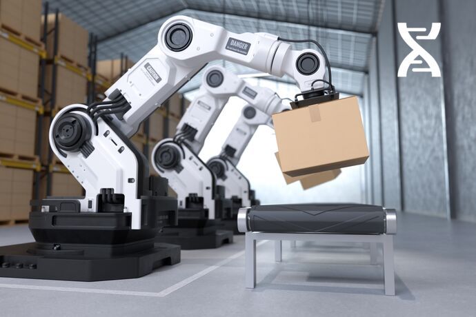 Palletizing robot control Palletizing robot control