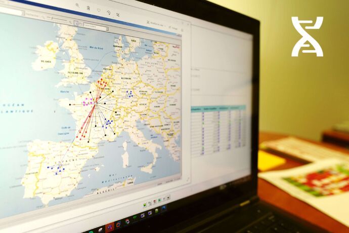 Flow mapping at every scale: department, region, country, continent, etc. Flow mapping at every scale: department, region, country, continent, etc.